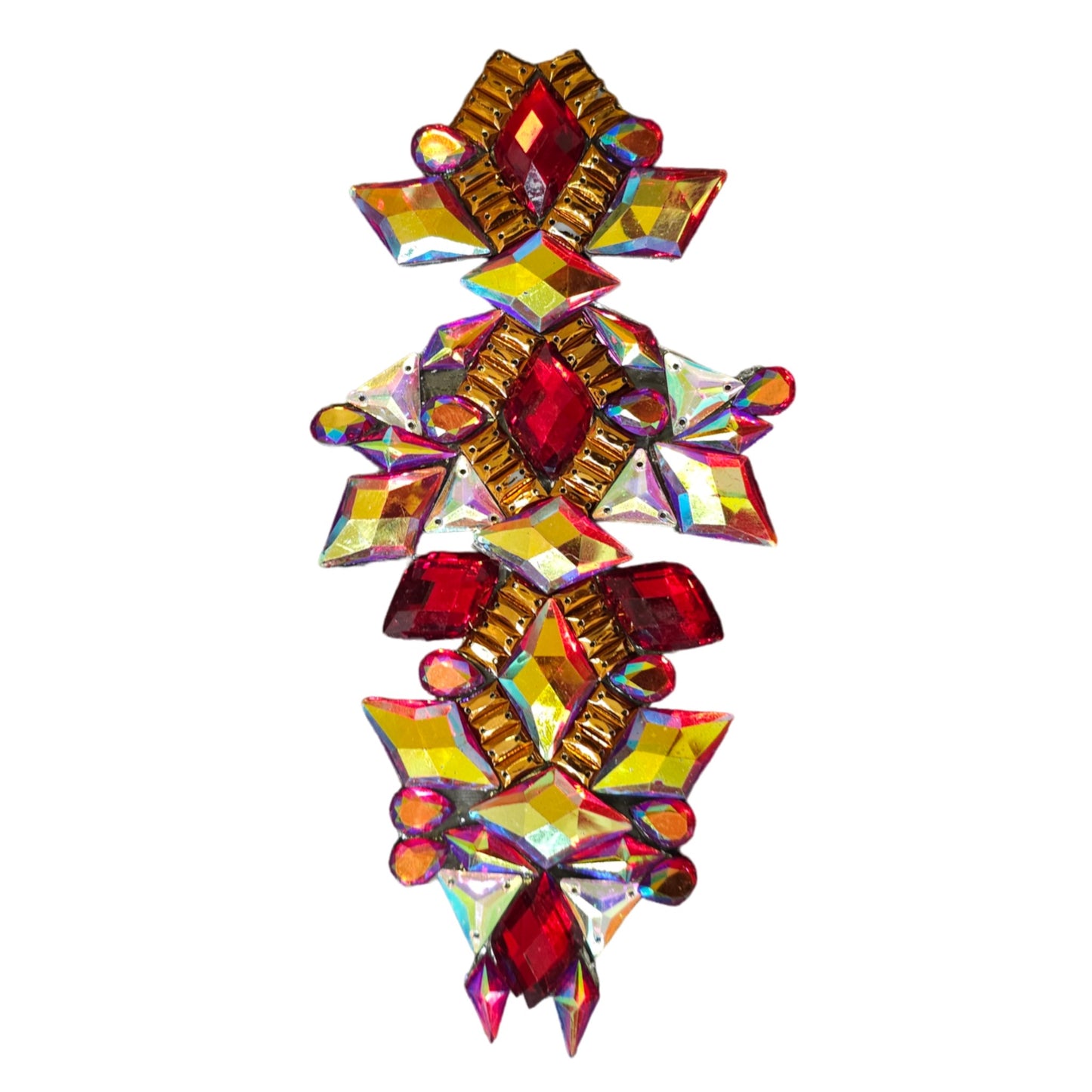 Red Spike Motif - IOM104