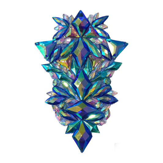 Blue AB Motif - IOM113