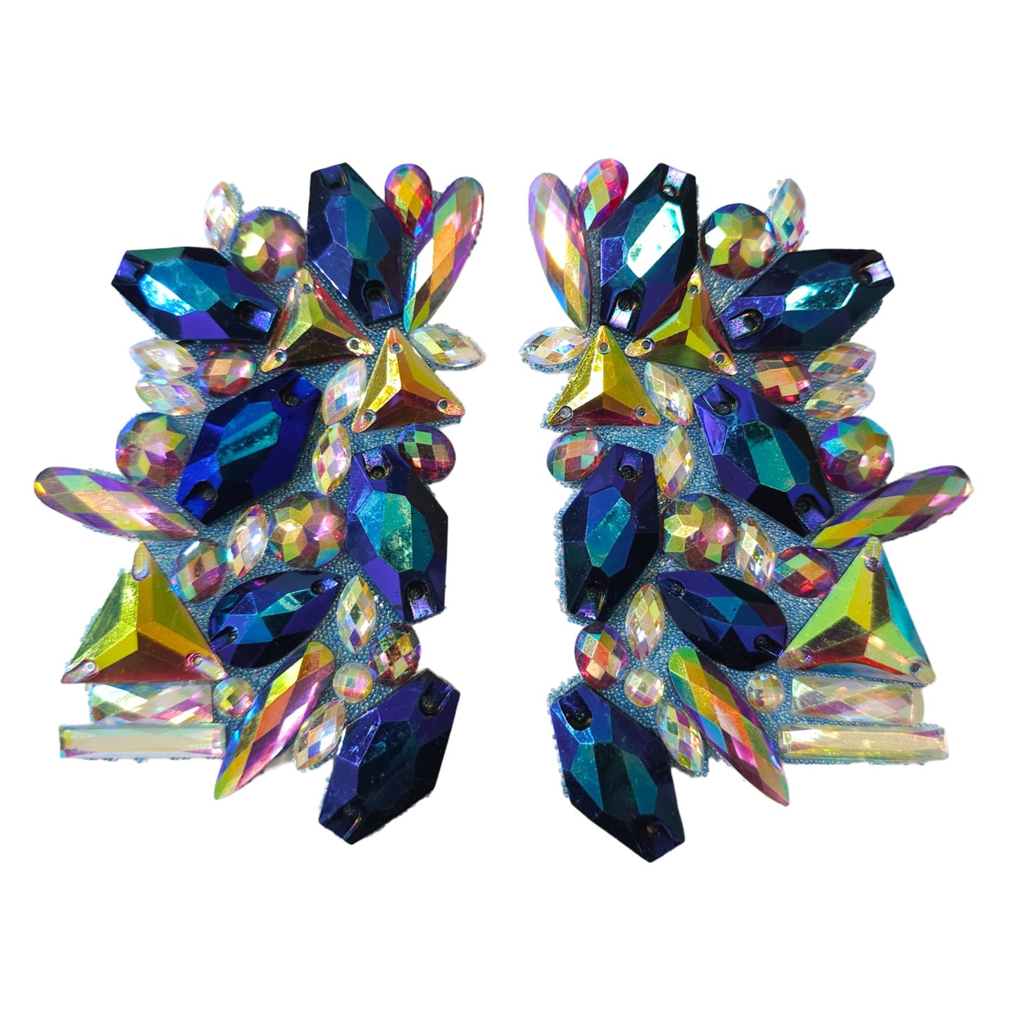 Blue Pair Motif - IOM115