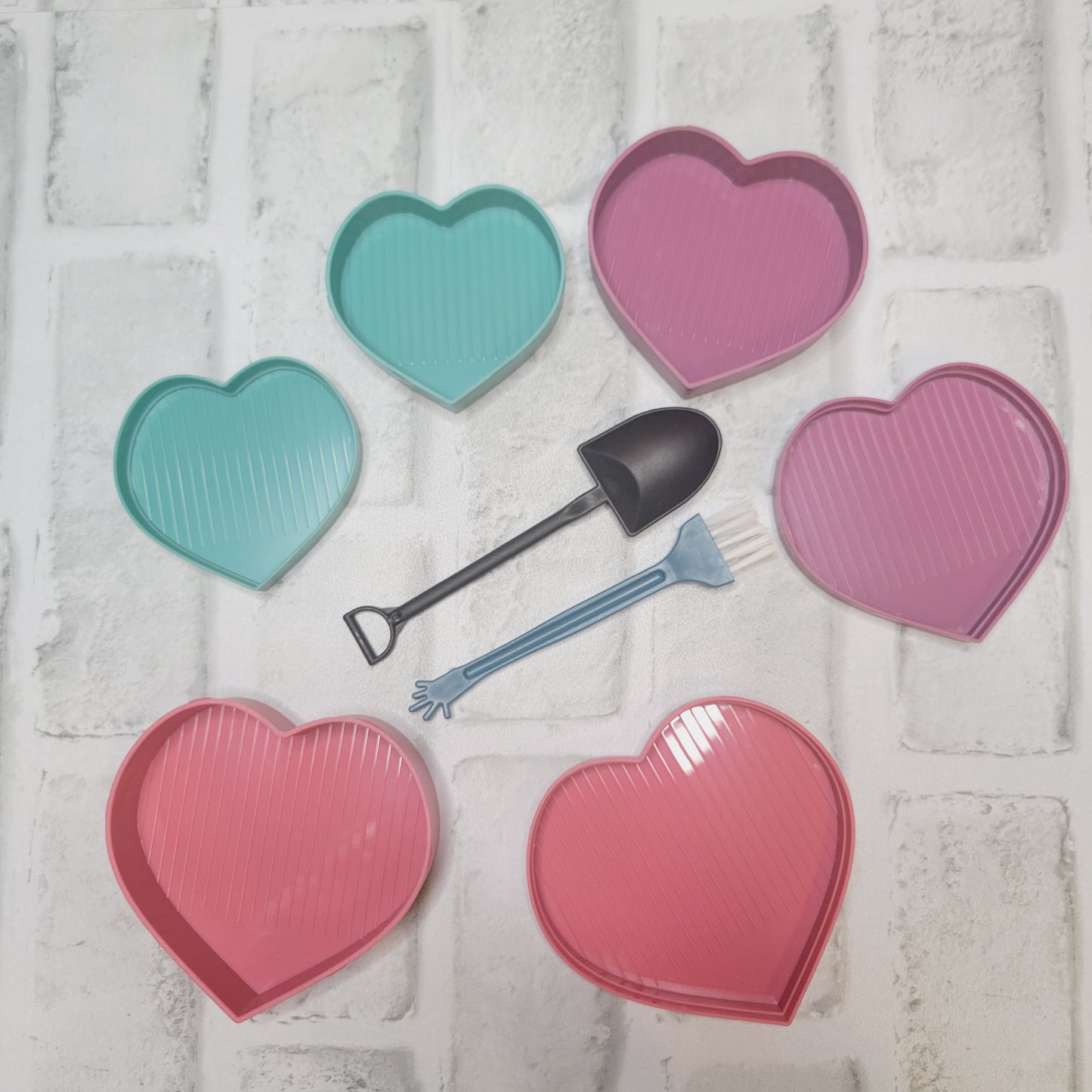 Heart Rhinestone Tray