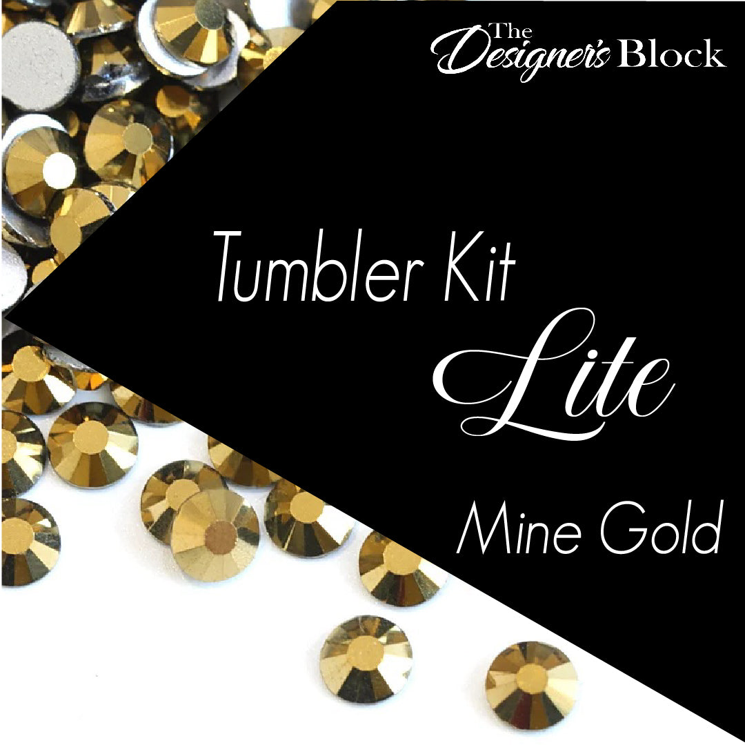 Mine Gold Lite Tumbler Kit
